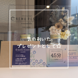 気の利いたプレゼントとして☆